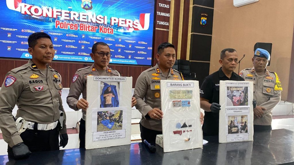 Polisi Pamerkan Pelaku Tabrak Lari Jalan Kenari